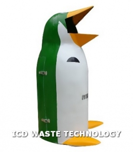 Thùng đựng rác chim cánh cụt